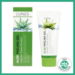 lunes aloe peeling gel box
