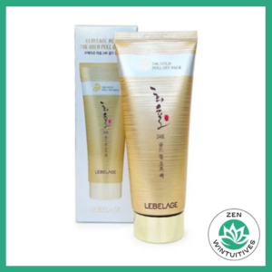 lebelage 24k gold peel mask box