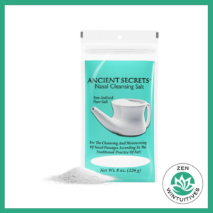 nasal cleansing salt bag
