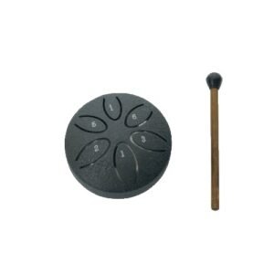 tiny black drum for meditation