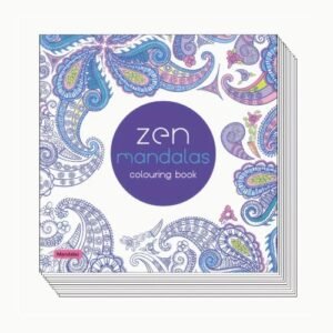 zen mandalas coloring book