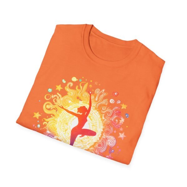 Yoga Bliss Vibrant Dance T-Shirt - Image 2