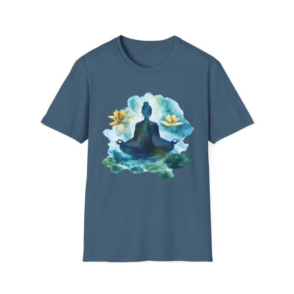 Mindfulness Lotus Lady T-shirt - Image 21