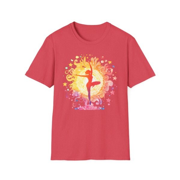 Yoga Bliss Vibrant Dance T-Shirt - Image 15