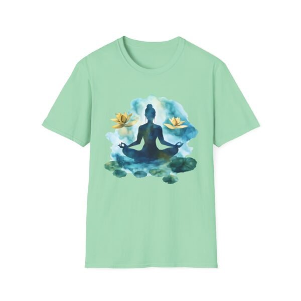 Mindfulness Lotus Lady T-shirt - Image 9