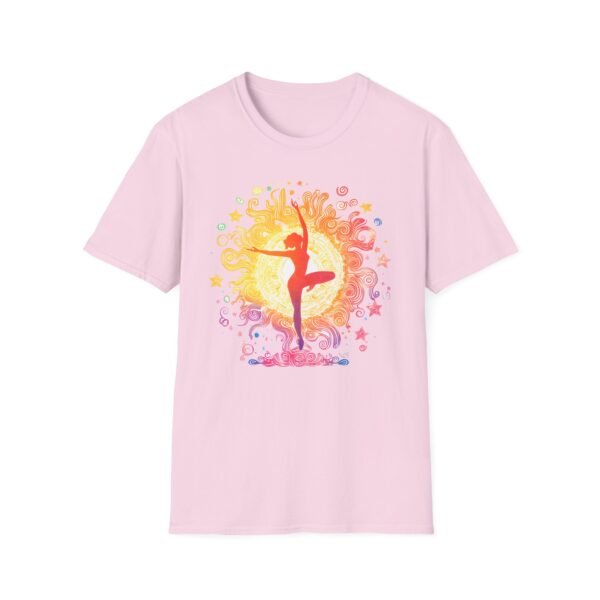 Yoga Bliss Vibrant Dance T-Shirt - Image 9
