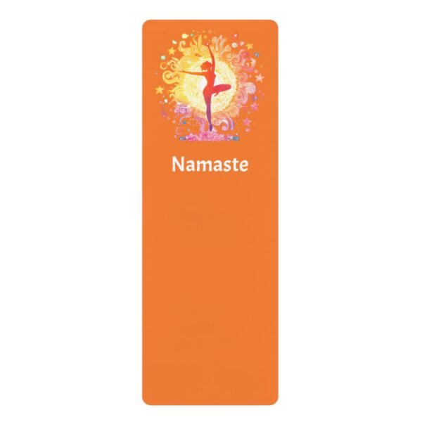 Namaste Rubber Yoga Mat - Eco-Friendly Non-Slip Exercise Mat for Home & Studio