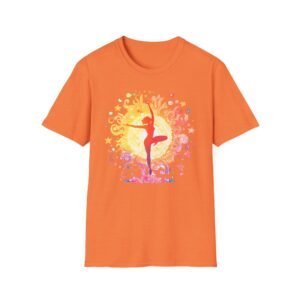 Yoga Bliss Vibrant Dance T-Shirt