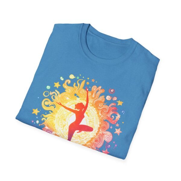 Yoga Bliss Vibrant Dance T-Shirt - Image 6