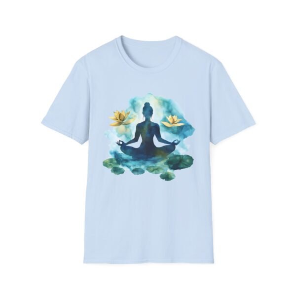 Mindfulness Lotus Lady T-shirt - Image 17