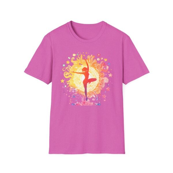 Yoga Bliss Vibrant Dance T-Shirt - Image 13
