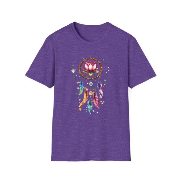 Dreamcatcher Lotus Boho Vibe T-Shirt - Image 9
