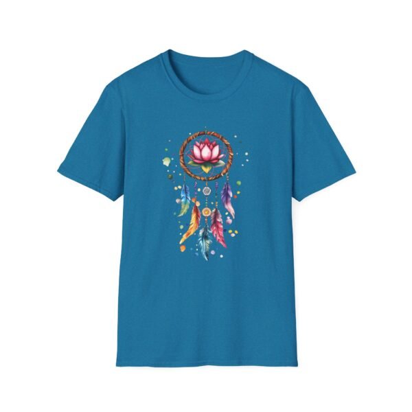 Dreamcatcher Lotus Boho Vibe T-Shirt - Image 5