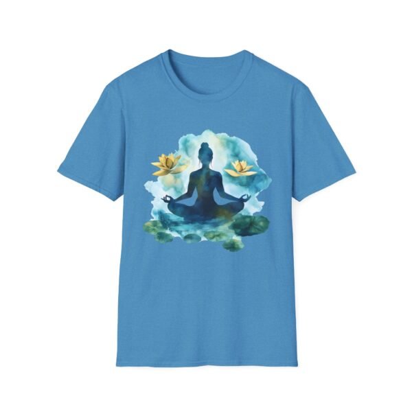 Mindfulness Lotus Lady T-shirt - Image 13