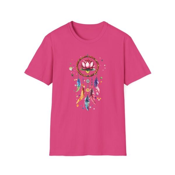 Dreamcatcher Lotus Boho Vibe T-Shirt - Image 17