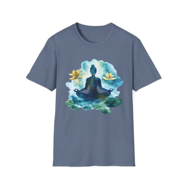 Mindfulness Lotus Lady T-shirt - Image 19