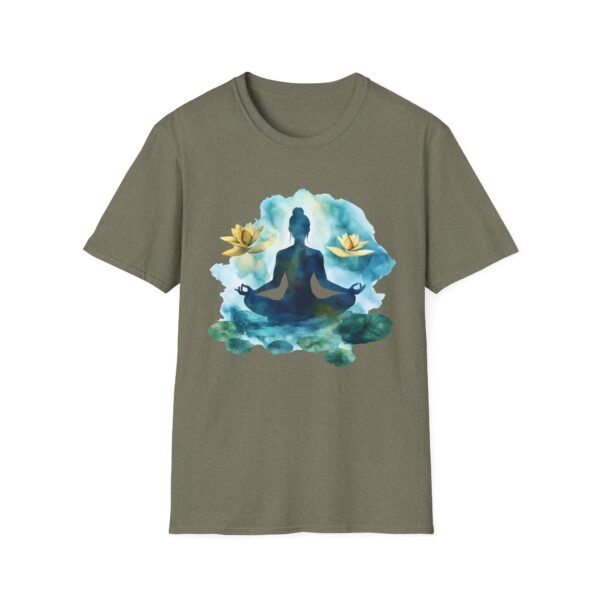 Mindfulness Lotus Lady T-shirt - Image 5