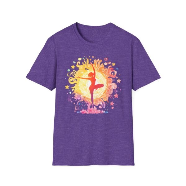 Yoga Bliss Vibrant Dance T-Shirt - Image 7