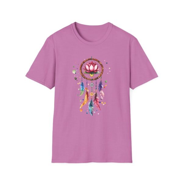 Dreamcatcher Lotus Boho Vibe T-Shirt - Image 13