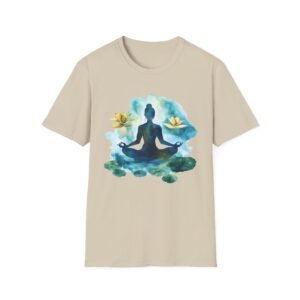 Mindfulness Lotus Lady T-shirt