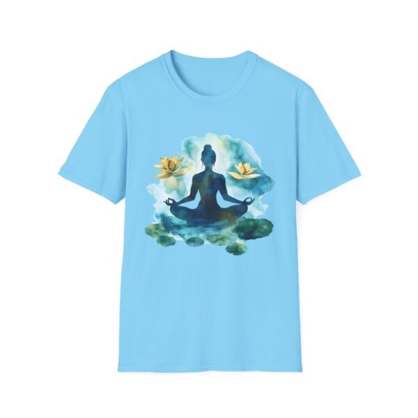 Mindfulness Lotus Lady T-shirt - Image 15