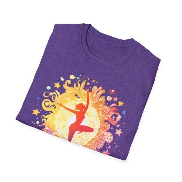 Yoga Bliss Vibrant Dance T-Shirt - Image 8