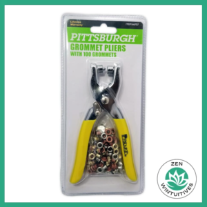 grommet pliers with 100 grommets