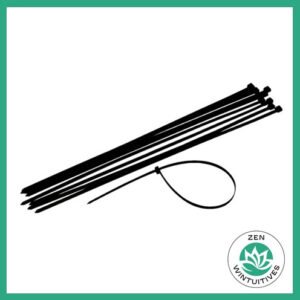 heavy duty black ties 10pack